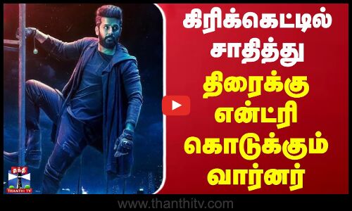 கிரிக்கெட்டில் சாதித்து திரைக்கு என்ட்ரி கொடுக்கும் வார்னர் | David Warner | Cricket | Cinema