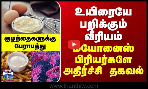 Mayonnaise உயிரையே பறிக்கும் வீரியம்... குழந்தைகளுக்கு பேரபாயம் - மயோனைஸ் பிரியர்களே அதிர்ச்சி தகவல்