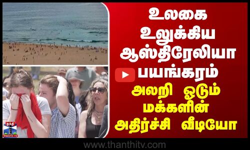 உலகை உலுக்கிய ஆஸ்திரேலியா பயங்கரம் - அதிர்ச்சி வீடியோ