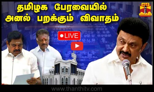 🔴LIVE : தமிழக சட்டப்பேரவை கூட்டத்தொடர் 2024 | நேரலை காட்சிகள் | TN Assembly 2024
