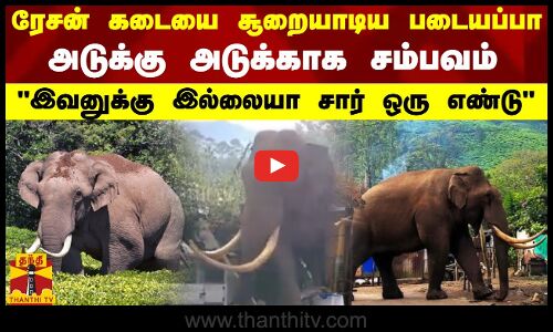 ரேசன் கடையை சூறையாடிய படையப்பா.. அடுக்கு அடுக்காக சம்பவம்..இவனுக்கு இல்லையா சார் ஒரு எண்டு