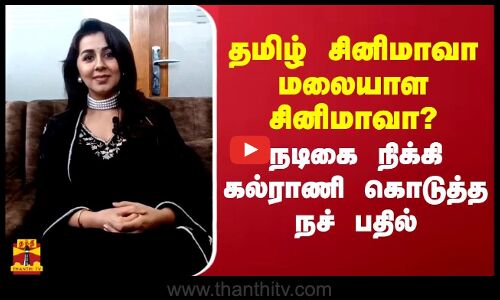 தமிழ் சினிமாவா மலையாள சினிமாவா..?  நடிகை நிக்கி கல்ராணி கொடுத்த நச் பதில்