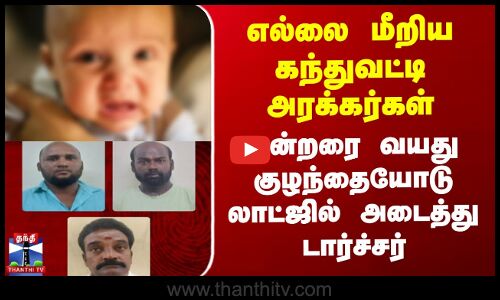 எல்லை மீறிய கந்துவட்டி அரக்கர்கள் - ஒன்றரை வயது குழந்தையோடு லாட்ஜில் அடைத்து டார்ச்சர்