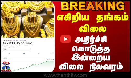 Today Gold Rate | Gold Price | எகிறிய தங்கம் விலை - அதிர்ச்சி கொடுத்த இன்றைய விலை நிலவரம்