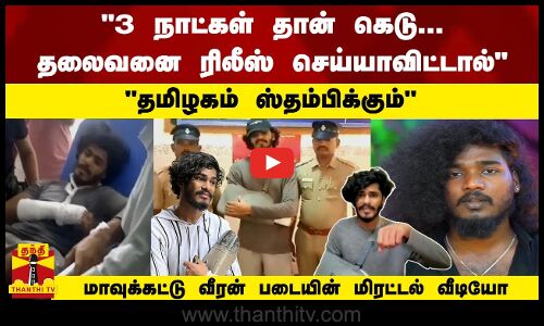 3 நாட்கள் தான் கெடு ... தலைவனை ரிலீஸ் செய்யாவிட்டால் - TTF-ன் ரசிகர் மிரட்டல் வீடியோ