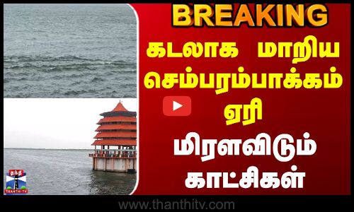 22 அடியை தாண்டிய செம்பரம்பாக்கம் ஏரி நீர்மட்டம்